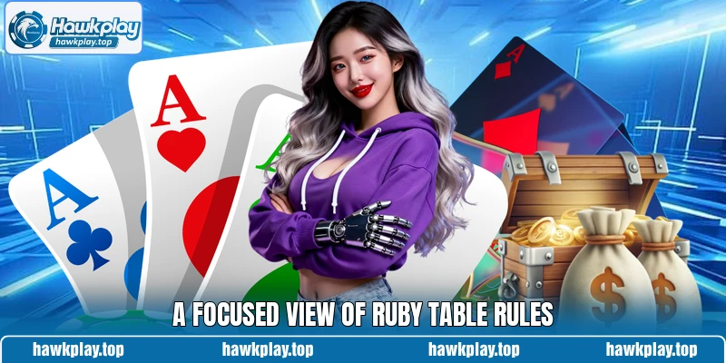 A focused view of ruby table rules A focused view of ruby table rules