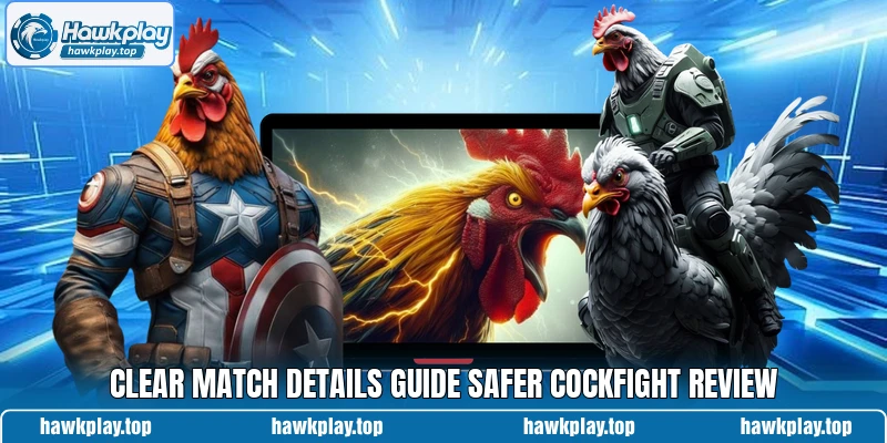 Clear match details guide safer cockfight review Clear match details guide safer cockfight review