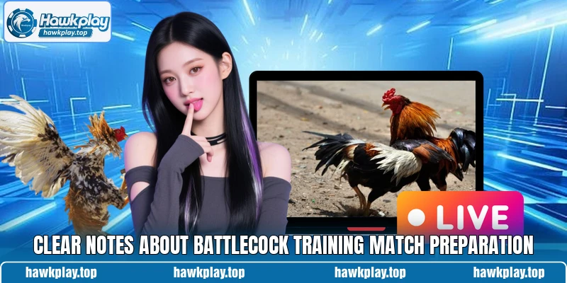Clear notes about Battlecock Training match preparation Clear notes about Battlecock Training match preparation