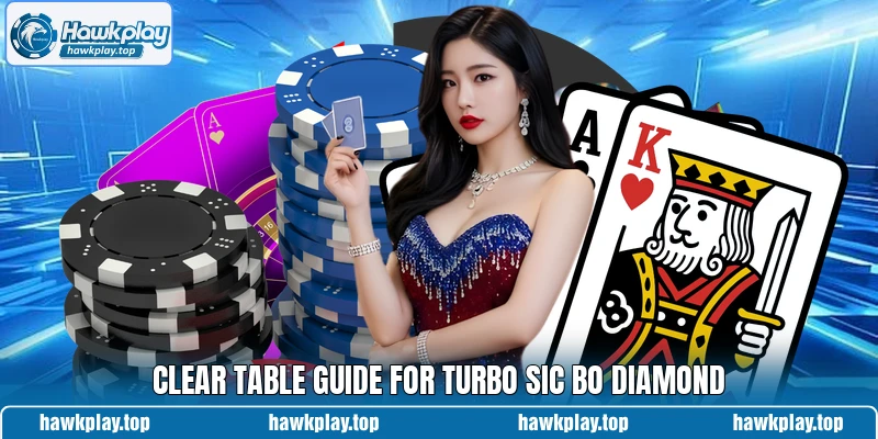 Clear table guide for turbo sic bo diamond Clear table guide for turbo sic bo diamond