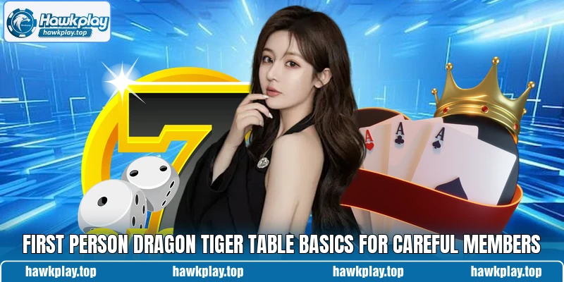 First Person Dragon Tiger table basics for careful members First Person Dragon Tiger table basics for careful members