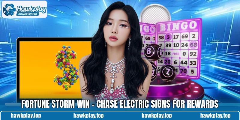 Fortune Storm Win - Chase Electric Signs For Rewards