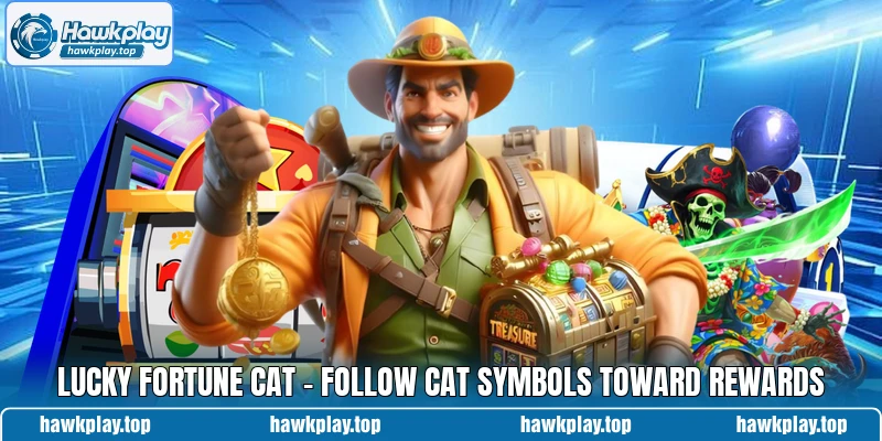 Lucky Fortune Cat - Follow Cat Symbols Toward Rewards