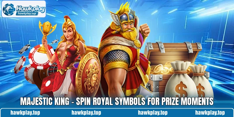 Majestic King - Spin Royal Symbols For Prize Moments