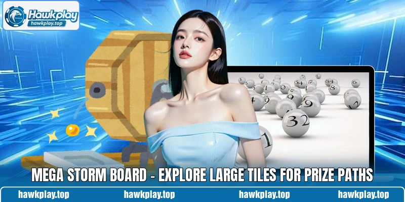 Mega Storm Board - Explore Large Tiles For Prize Paths