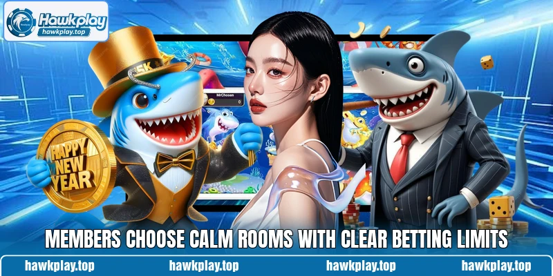 Members choose calm rooms with clear betting limits Members choose calm rooms with clear betting limits