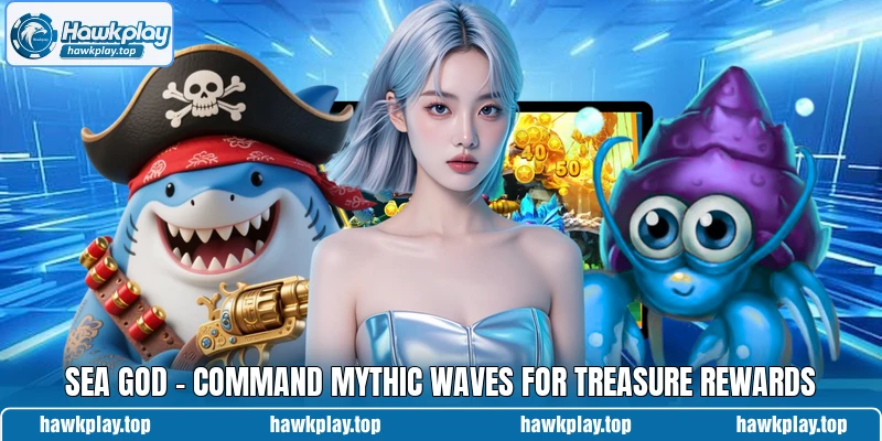 Sea God - Command Mythic Waves For Treasure Rewards