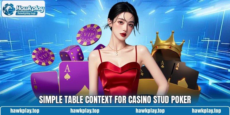 Simple table context for Casino Stud Poker Simple table context for Casino Stud Poker