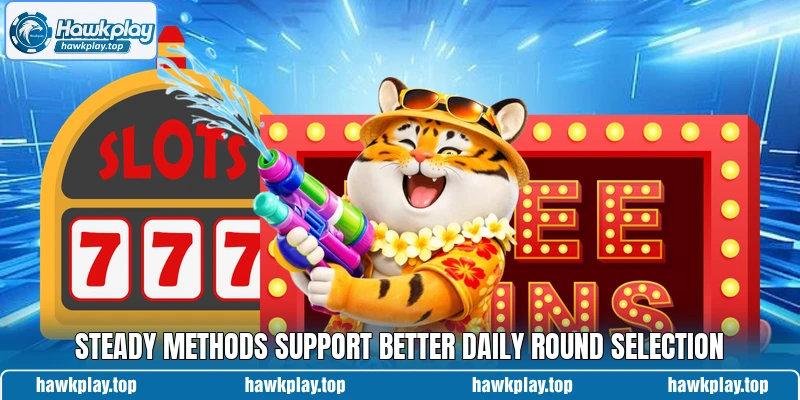 Steady methods support better daily round selection